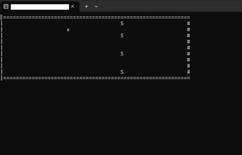 Assembly Object Dodging Game image